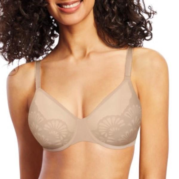 NWOT Bali 40B Beauty Lift Natural Lift Underwire Bra 6563 Beige 135950