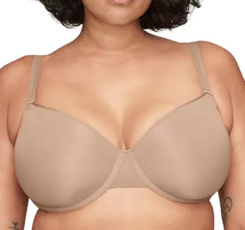NWOT CUUP 32C The Demi Modern T Shirt Beige Bra Underwire 135955