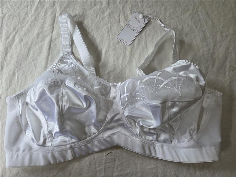 NWT Elomi 42DD USA Cate Soft Cup Full Figure Bra EL4033 White 135961