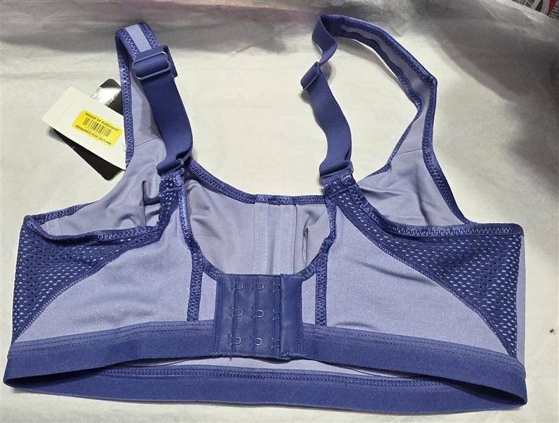 NWt Wacoal 36C High Impact Underwire Sports Bra 855229 Periwinkle 135964