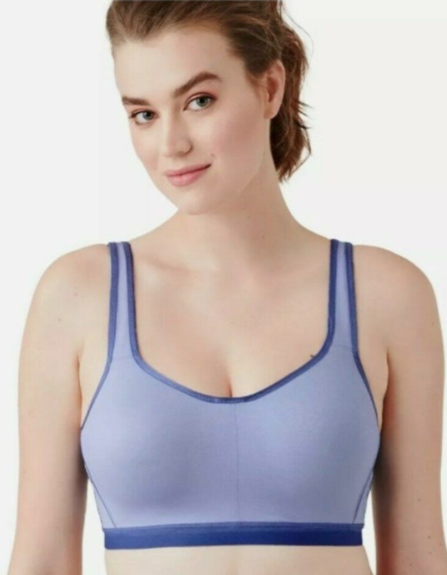 NWt Wacoal 36C High Impact Underwire Sports Bra 855229 Periwinkle 135964