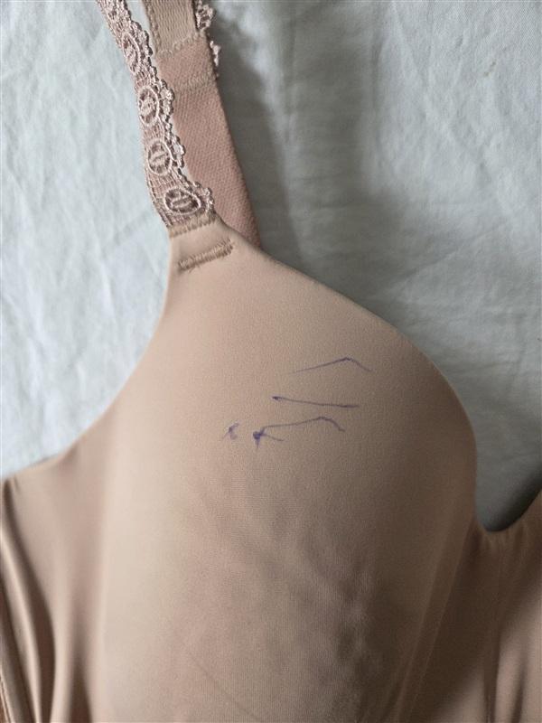 NWTD Wacoal 38DD Level Up Lace Wireless Contour Bra 856369 Beige 135965