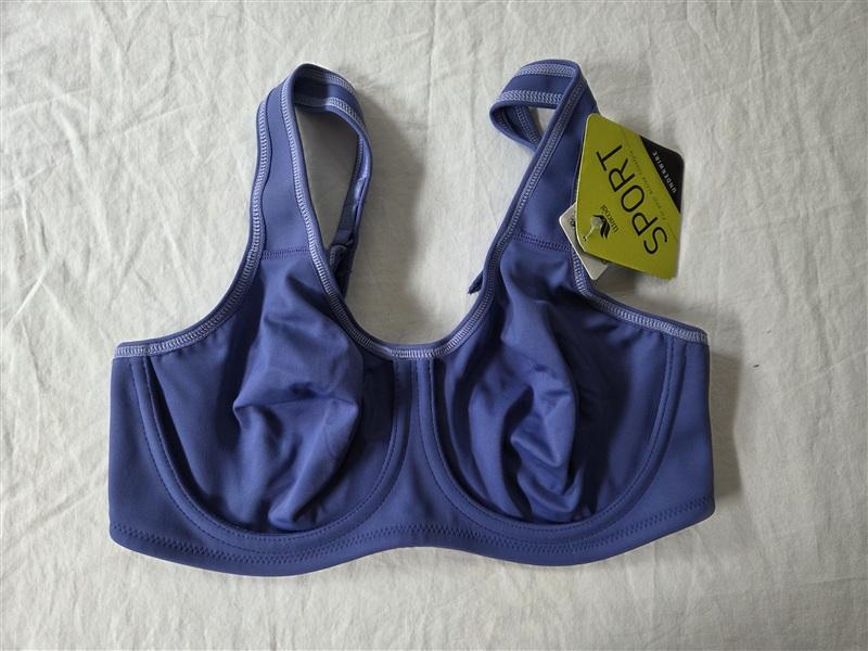 NWT Wacoal 34C Bright Blue Sport Underwire Bra 855170 Free Shipping 135966