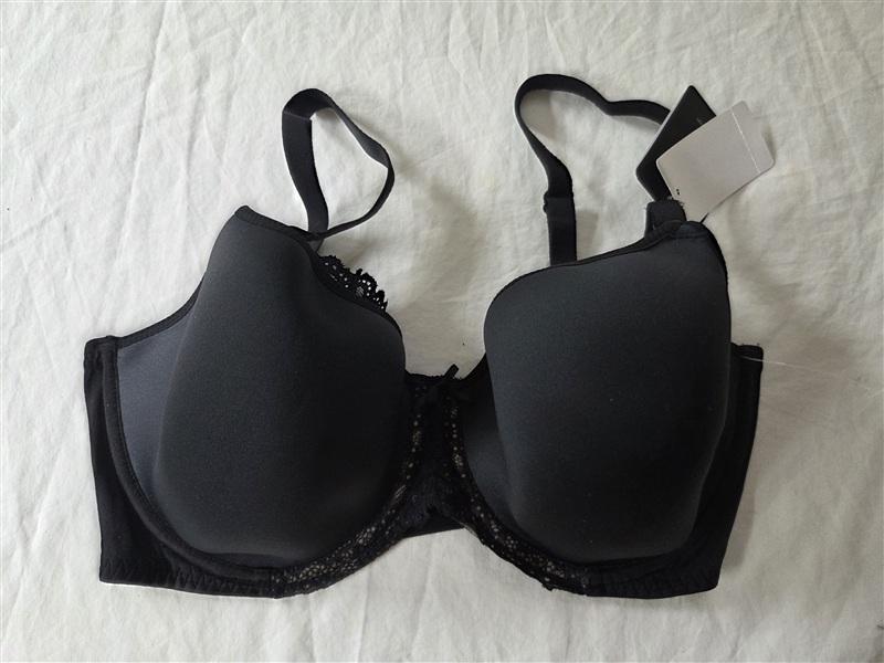NEW Wacoal 32DDD Maternity Foam & Lace Bra 859221 Black 135969