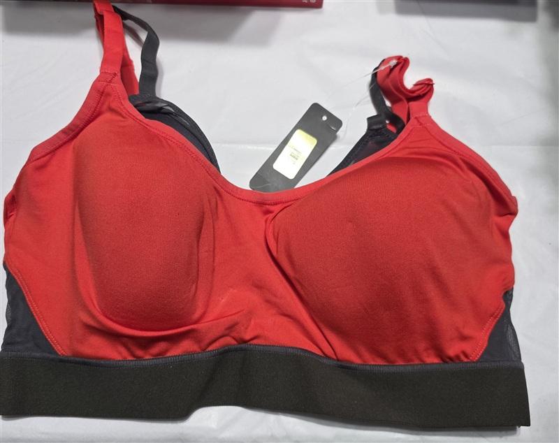 NWT Natori 36DD GRAVITY HIGH IMPACT UNDERWIRE SPORTS BRA 752201 Red 135985