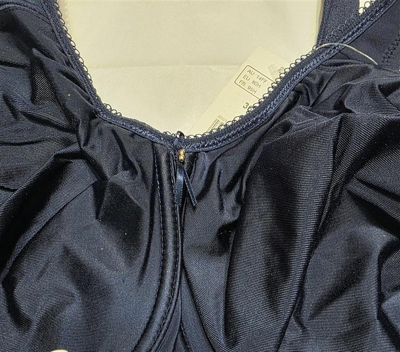 NWT Wacoal 36H Basic Beauty 855192 Full Figure Underwire Bra Blue 135988