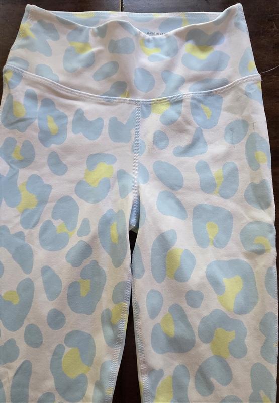 NWOT Sol Angeles S Cazador Active Leggings Floral Cheetah 135995
