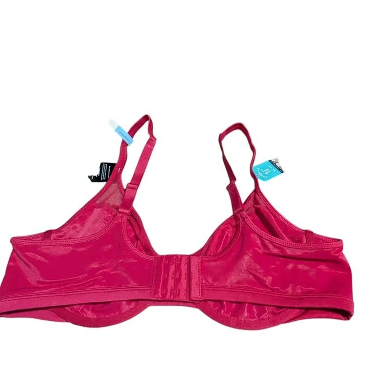 NWT Bali 36D One Smooth U Convertible Minimizer Underwire Bra 3386 Red 135998