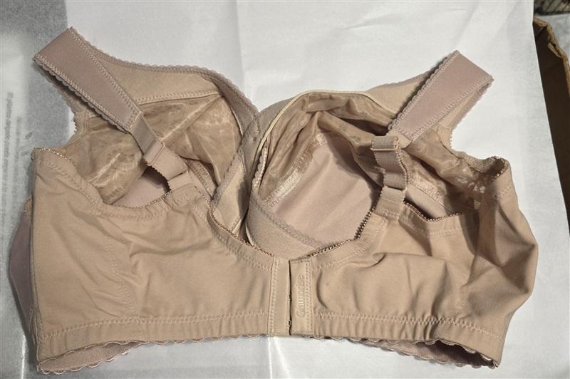 NWOT Glamorise 38F Magic Lift Cotton Full Fig 1001 Wireless Support Bra 136002