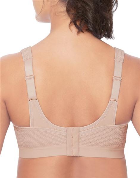 NWOT Glamorise 38B Underwire High Impact Sports Bra 9066 Beige 136007