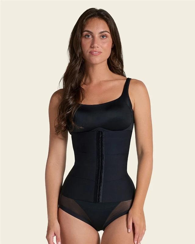 NWT Leonisa M/L 3-Belt Custom Waist Cincher with Lumbar Support 136023