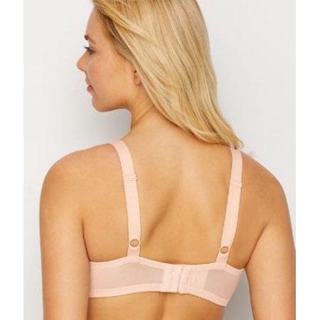 NWT Paramour 38D Tempting Lace Bra Underwire 135061 Beige 136041