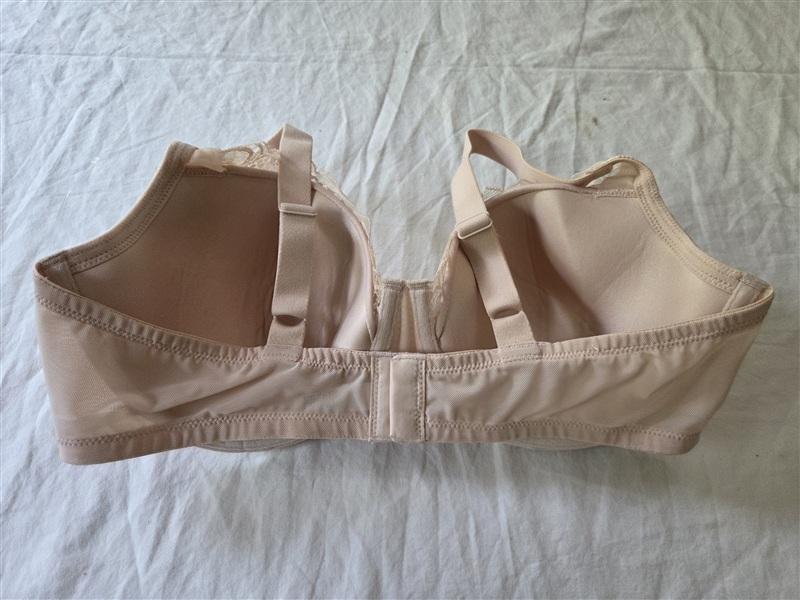 NWT Paramour 38D Tempting Lace Bra Underwire 135061 Beige 136041