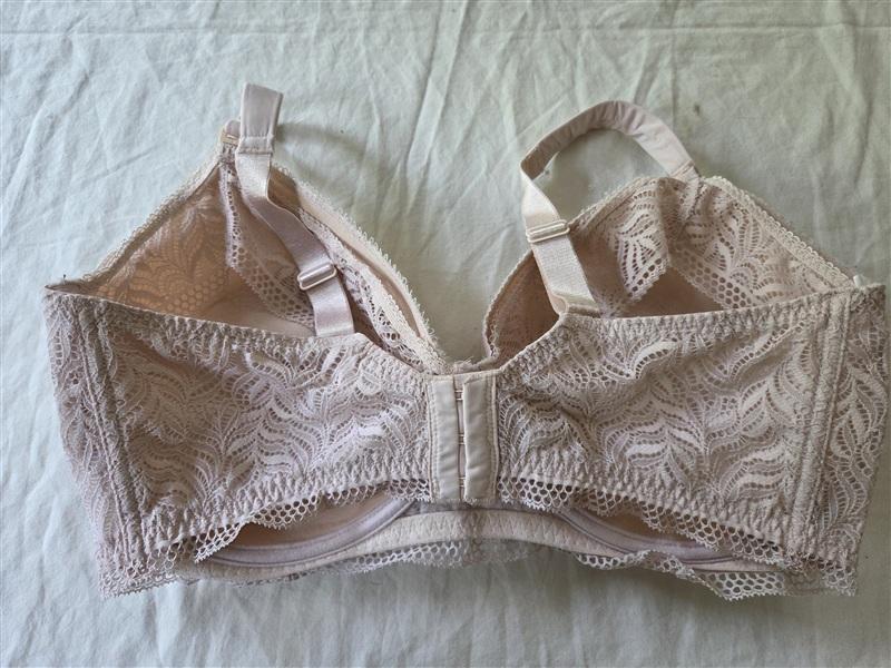 PO Paramour 38G Carol Nursing Bra 905002 Wirefree Beige 136042