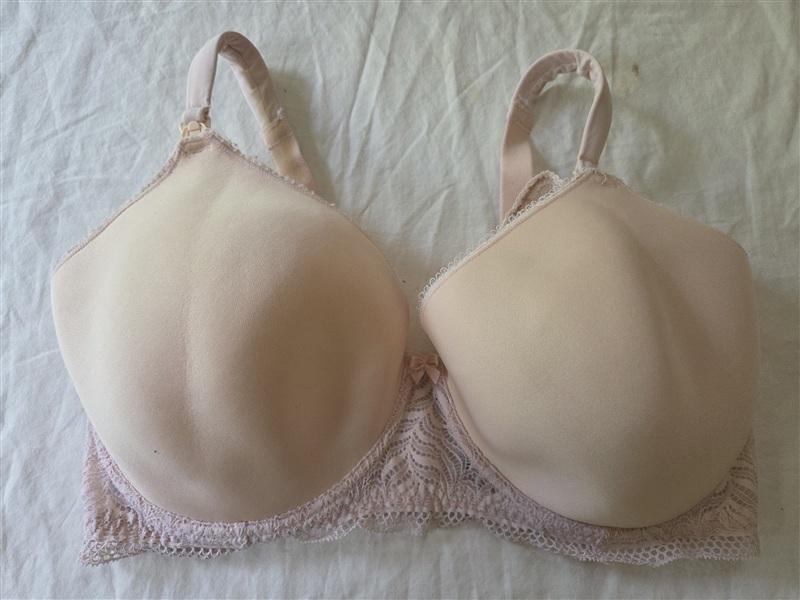 PO Paramour 38G Carol Nursing Bra 905002 Wirefree Beige 136042