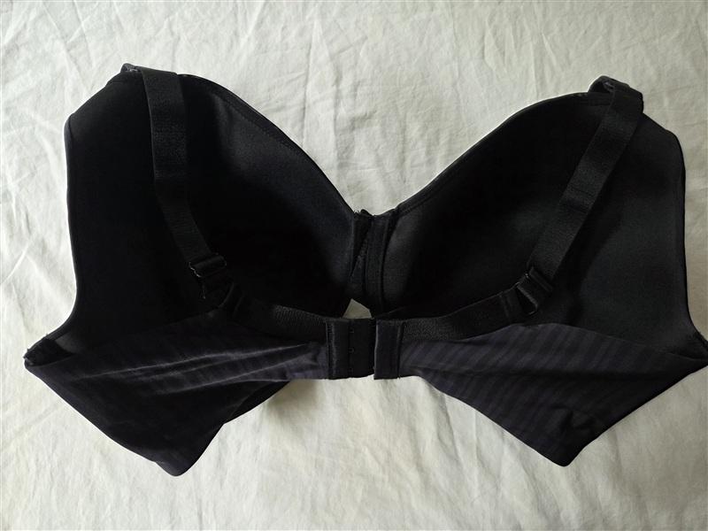 NWOT Parfait 42DDD Aline T-Shirt Bra P5251 Black Padded Underwire 136043