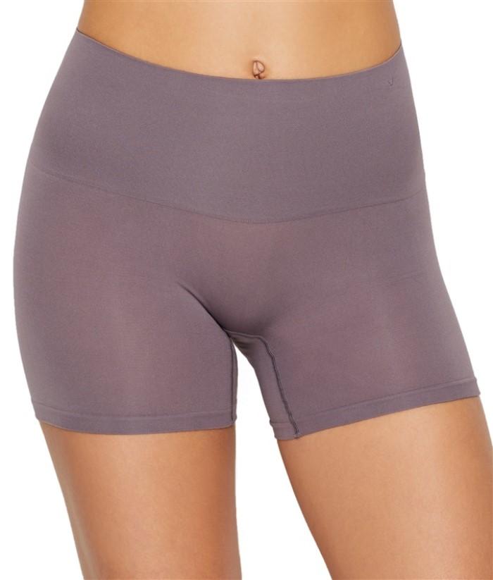 NWT Yummie Tummie S/M Seamlessly Shaped Shorties YT5-159 Purple 136044