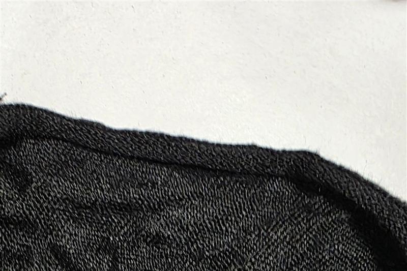 Pre Owned Eileen Fisher M Linen Knit Scoop Neck Tank Black 136066