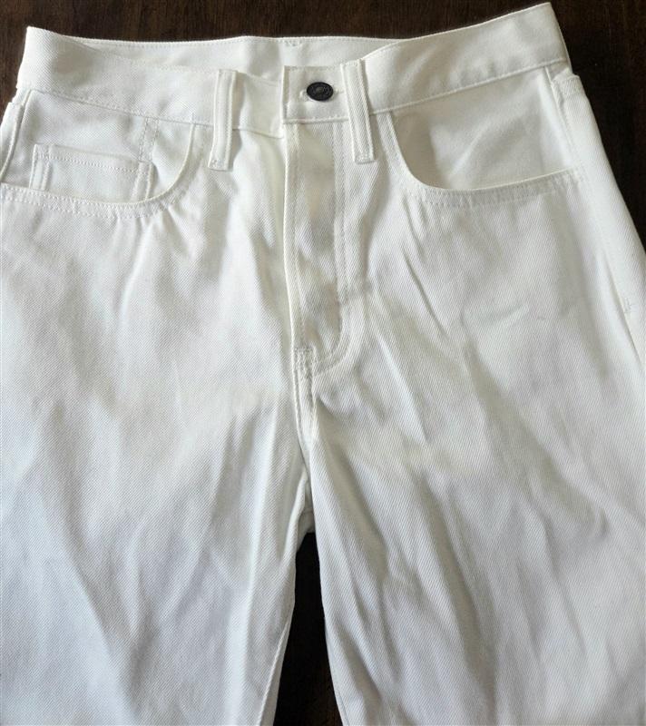 NWT Edwin 26 Developer Sample Slim Skinny Jeans White 136068