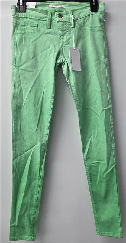 NWT Flying Monkey 25 Skinny Leg Seafoam Green Jeans 136074