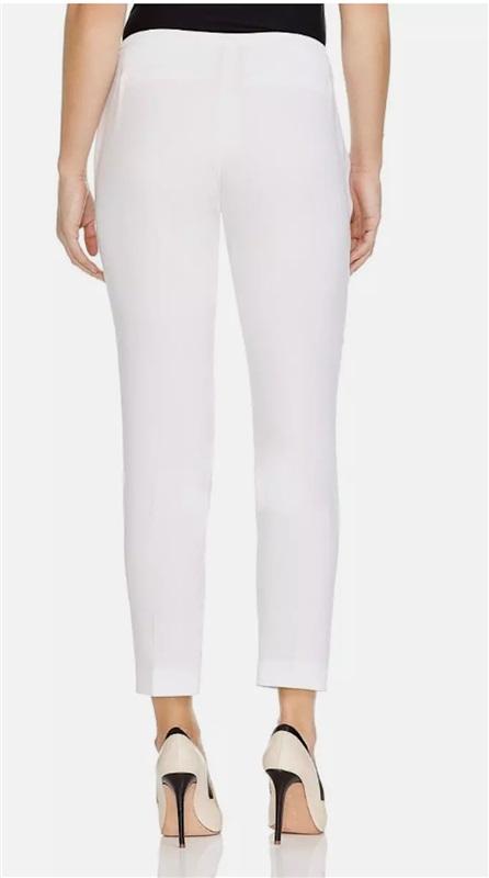 NWPT Tahari 18 Cream Crepe Belted Dress Pants 136089