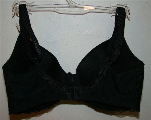 NWT Wacoal La Femme 32c T-Shirt Black 853117 Underwire Bra Free Shipping 136115