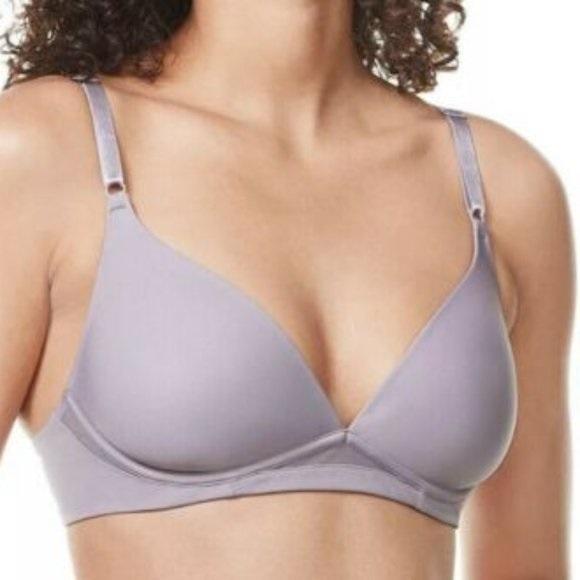 NWT Warner's 40C Flex Revolution Underwire Contour Bra RD3761A Purple 136161