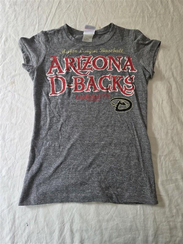NWOT Campus Lifestyle M MLB Arizona Diamondbacks Women Baseball T Shirt 136166