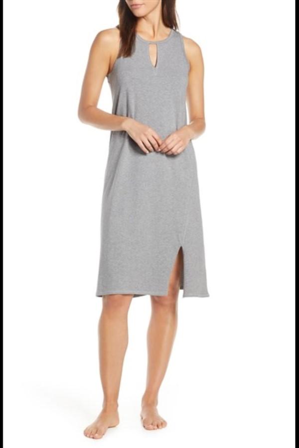 NWT Naked M Lucia Nightgown W261143 Charcoal Grey 136193