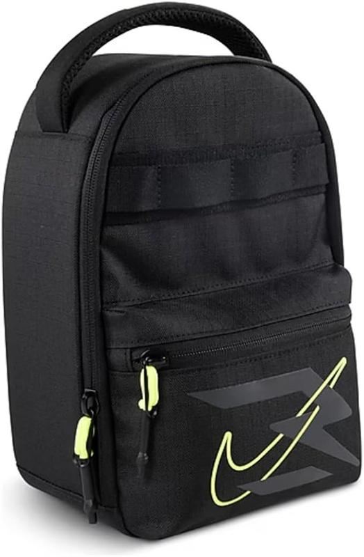 NWT Nike 3Brand Russell Wilson Pro Black Lime Green Insulated Lunch Box
