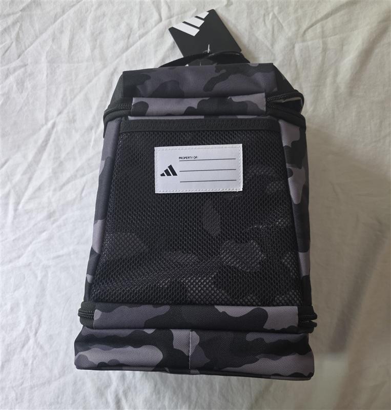 NWT Adidas Excelerator Lunch Box Bag 3 Stripe Camo Insulated 136199