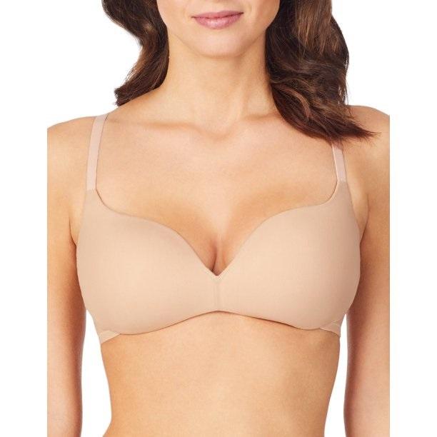 NWOTD Le Mystere 34G Sheer Seduction Wireless Bra 5325 Beige 136206