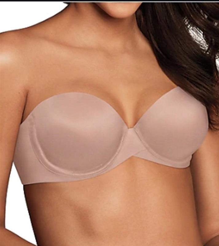 NWTD Maidenform 38D Love the Lift Strapless Push-Up Bra DM9903 Beige 136208