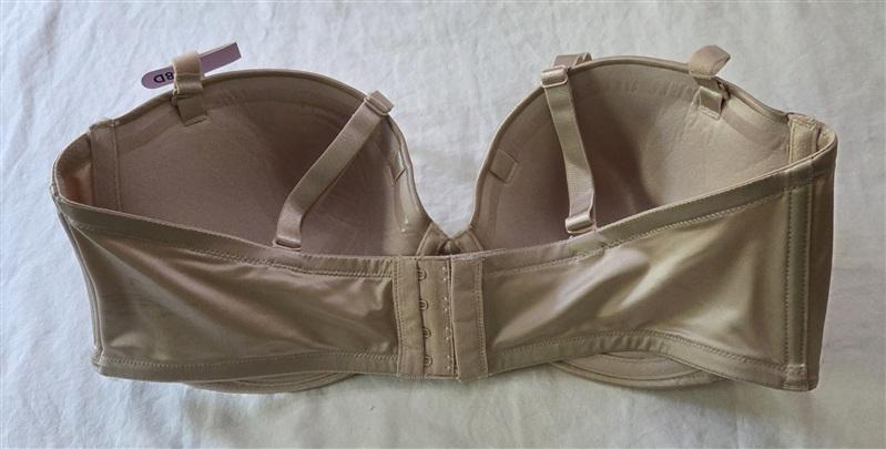 NWTD Maidenform 38D Love the Lift Strapless Push-Up Bra DM9903 Beige 136208