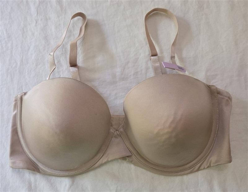 NWTD Maidenform 38D Love the Lift Strapless Push-Up Bra DM9903 Beige 136208