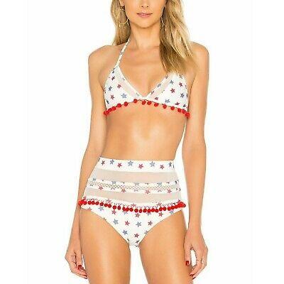 NWT Tularosa M Pom Pom Red White And Blue Star Spangled Bottom 136209