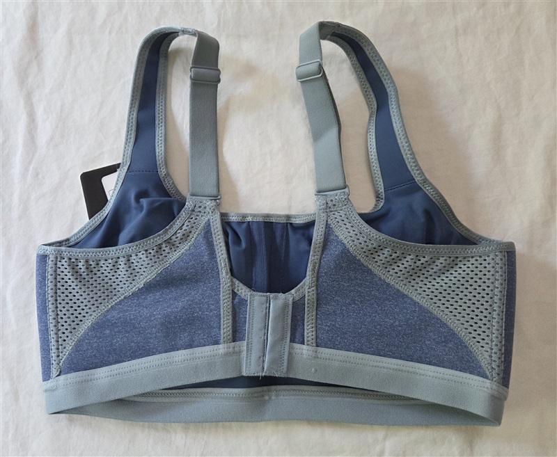 NWt Wacoal 34D High Impact Underwire Sports Bra 855229 Blue 136211