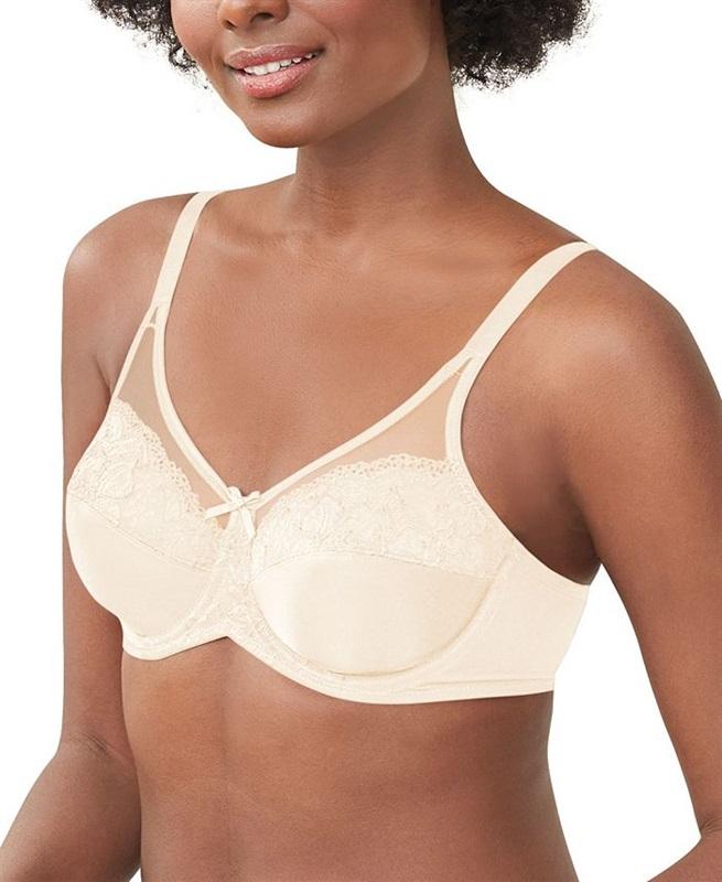 NWT Lilyette 36G Minimizer Ultimate Smoothing Underwire Bra LY0444 Ivory 136229
