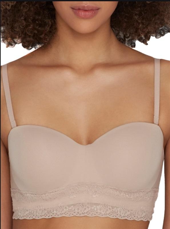 NWOT Natori 36D Bliss Perfection Longline Strapless Underwire Bra 729154 136231