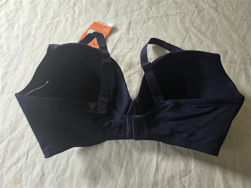 NWT Warners Bra 38D This is Not a Bra Underwire Contour Bra RA4411A Blue 136236
