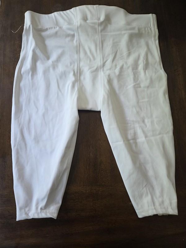 NWOT Eastbay Large Performance Baseball Softball Pants White 136309