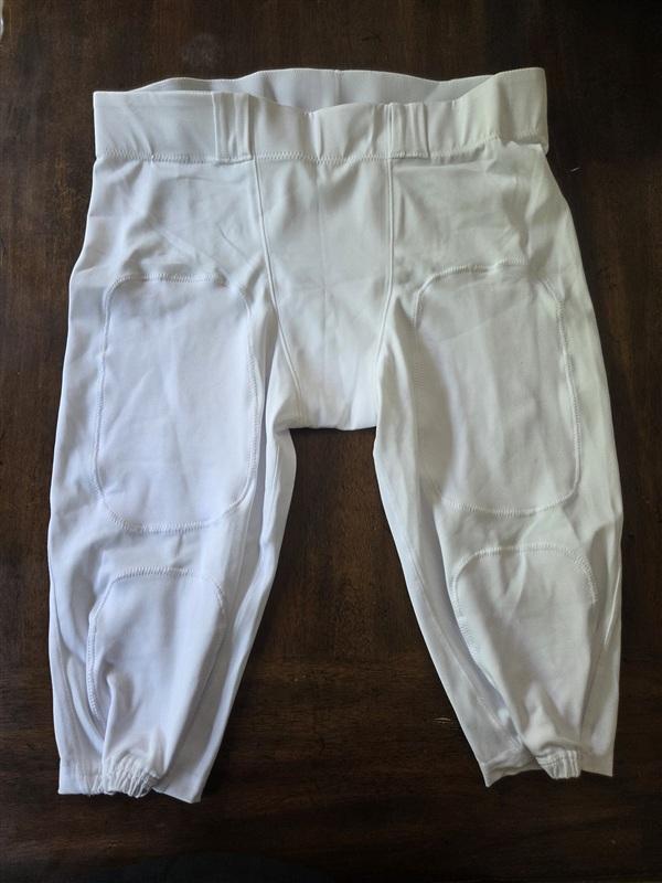 NWOT Eastbay Large Performance Baseball Softball Pants White 136309