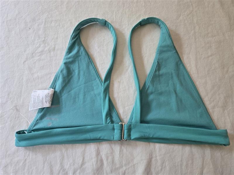 NWOT Nike L Triangle Bikini Swim Top Teal Green 136338