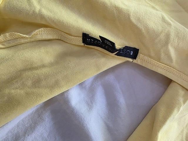 NWOTD Boston Proper L So Sexy Collection Yellow Square T Shirt 136343