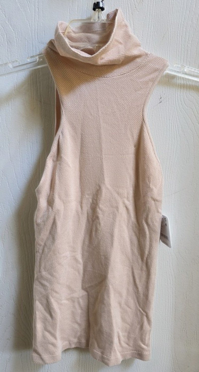 NWT Free People Intimately XS/S Sleeveless Mock Turtleneck Tank Top 136359