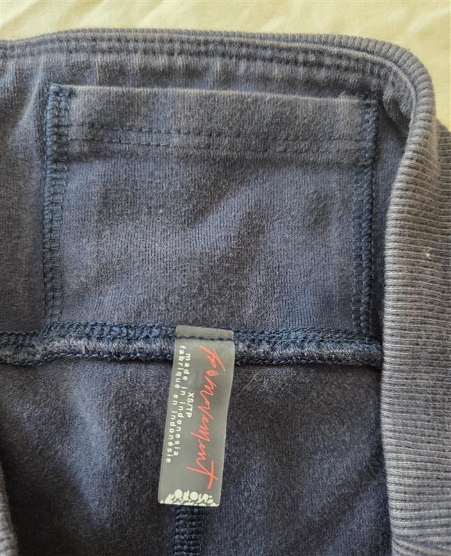 NWOT Free People Movement XP Bike Shorts Navy Blue 136402