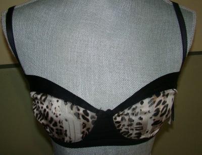 NWT Jenna Leigh 32DD Thai Unlined Balconette 107038 Leopard 136415