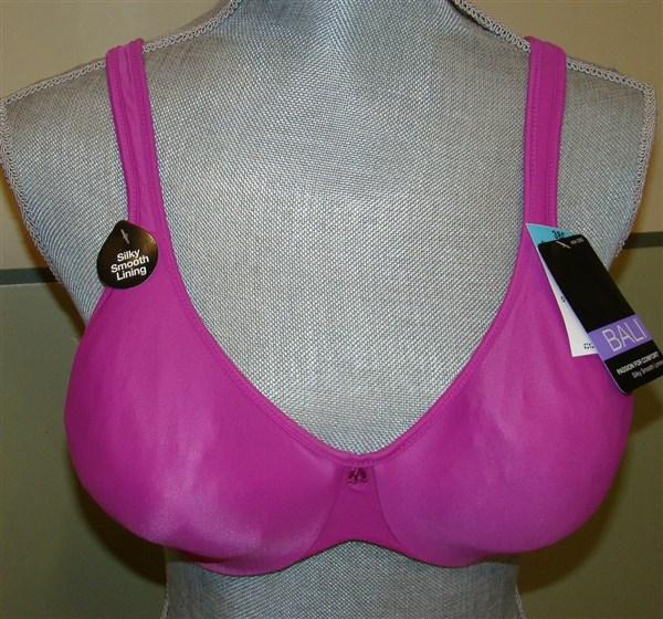 NWT Bali 38C Passion for Comfort Underwire Bra 3383 PINK 136420