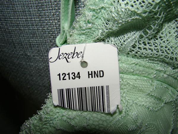 NWPT Jezebel 32C Lace Hugs & Kisses Contour Bra 12134 Green 136425
