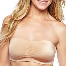 NWT Maidenform S/32 Dream Strapless Bandeau Bra 40974 Beige 136427